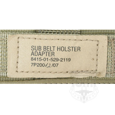 SUB BELT HOLSTER ADAPTER 米軍払い下げ品