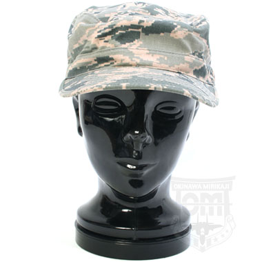 米軍払い下げ品　軍用実物

ABU UTILITY CAP AIR FORCE
米空軍ユーティリティーキャップ

アメリカ空軍の都市型戦闘服「ABU」模様はタイガーストライプパターン、リップストップタイプ。

《USAF パトロールキャップ》
