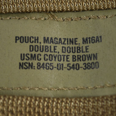 海兵隊 POUCH MAGAZINE M16A1