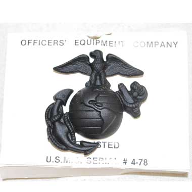 USMC OFFICERS EQUIMENT COMPANY ドレスキャップ 帽章