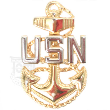 USN CHIEF PETTY OFFICER 階級章ピンバッチ 米軍放出品の商品詳細｜ミリタリーショップなら米軍放出品の専門店の沖縄ミリカジ