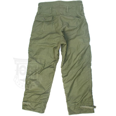 US NAVY TROUSERS COLD WEATHER PERMEABLE デッキパンツ 米軍払い下げ