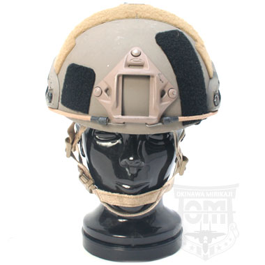 米軍放出品実物 ヘルメットマウント（ブラケット）中古品8 赤かっ