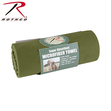 ROTHCO MICROFIBER TOWEL 30×50 ODの商品詳細｜ミリタリーショップなら