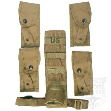 米軍払い下げ品 軍用実物

USMC ピストルマグポーチ レッグエクステンダー セット
PISTOLMAN POCKET SET

【セット内容】
●MOLLE2 9MM MAGAZINE POUCH (SINGULE)×4
●MOLLE2 HOLSTER/LEG EXTENDER×1

アメリカ海兵隊ピストルマンポケットセット、9mmマグポーチが4つとレッグエクステンダーがセットとなって支給される様子です。

《MARINE CORP アメリカ海兵隊 M9 ベレッタM92 ホルスターレッグエクステンダー》
