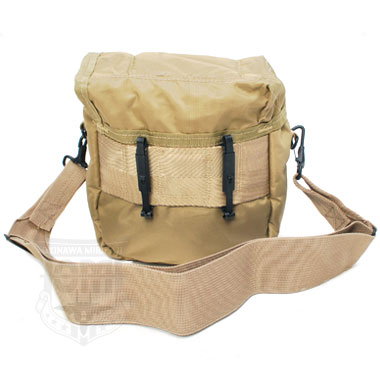 US 2QT CANTEEN COVER TAN ショルダー付 米軍放出品