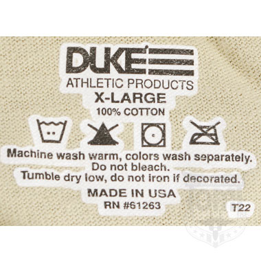 DUKE コットン ミリタリーアンダーシャツ TAN 米軍払い下げ品