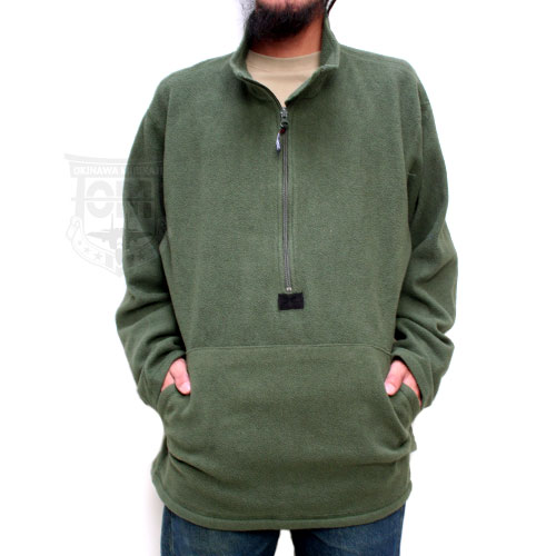 USMC SHIRT PULLOVER FLEECE C6483 プルオーバー フリース シャツ ODの