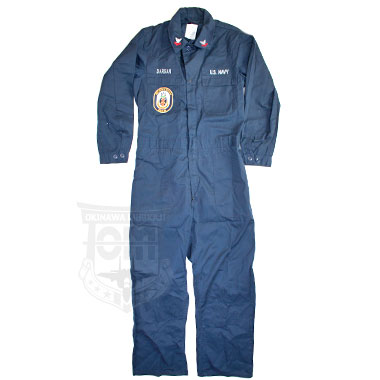 USN UTILITY COVERALLS NAVY 米軍放出品の商品詳細｜ミリタリー