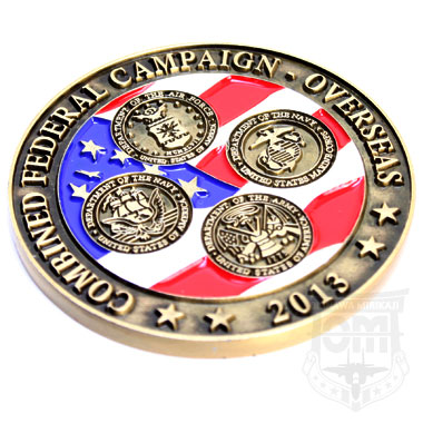 COMBINED FEDERAL CAMPAIGN -OVERSEAS 2013 コイン 米軍放出品