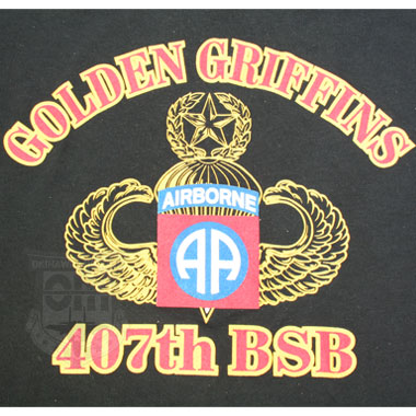 GOLDEN GRIFFINS 407th BSB T-SHIRTS 米軍放出品