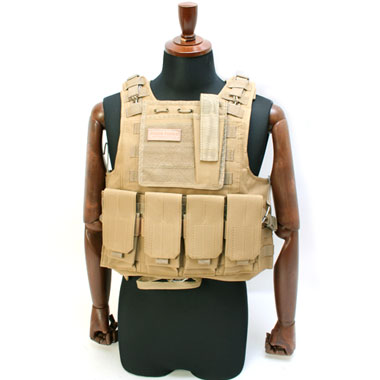 TACTICAL VEST TYPE1 タクティカルベスト COYOTEの商品詳細