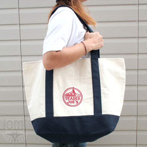 トレーダージョーズ TRADER JOES REUSABLE COTTON TOTE BAGの商品詳細