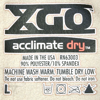 XGO acclimate dry ロングスリーブシャツ TAN 米軍払い下げ品