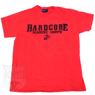 HARDCORE MARINE CORPS プリントTシャツ 米軍払い下げ品の商品詳細