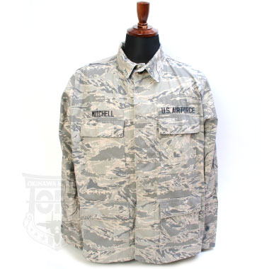 USAF ABU CAMO ワッペン付きジャケット 米軍払い下げ品の商品詳細