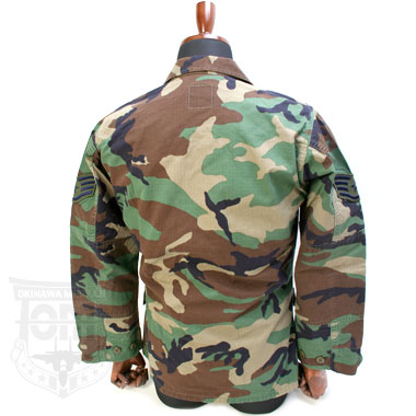 U.S.AIR FORCE BDU JAKET ワッペン付きBDUジャケットの商品詳細