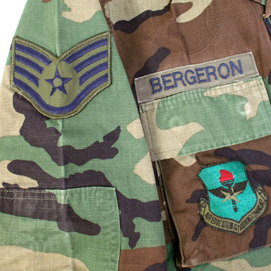 U.S.AIR FORCE BDU JAKET ワッペン付きBDUジャケットの商品詳細