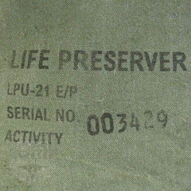 LIFE PRESERVER LPU-21 E/P ライフプリザーバーの商品詳細｜ミリタリー