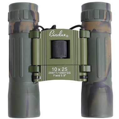 COMPACT 10×25mm BINOCULARS 迷彩 双眼鏡の商品詳細｜ミリタリー 