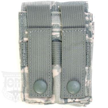 DOUBLE PISTOL MAG POUCH ABU 軍用実物