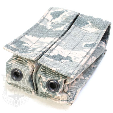 DOUBLE PISTOL MAG POUCH ABU 軍用実物