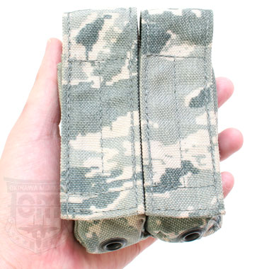 DOUBLE PISTOL MAG POUCH ABU 軍用実物