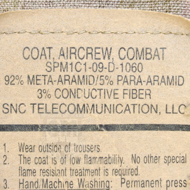 COAT AIRCREW COMBAT MULTICAM マルチカモ