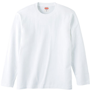 5.6oz LONG SLEEVE T-SHIRT ホワイト

シーンを選ばず使いやすい
大定番の長袖Tシャツ

豊富なサイズ展開で使いやすい定番ロングスリーブ

綿100%

※2枚目画像より形状サンプル画像となります。本品はホワイトカラーです。

【サイズ】
Sサイズ
 着丈:65cm 身幅:49cm 肩幅:42cm 袖丈:52cm
Mサイズ
 着丈:69cm 身幅:52cm 肩幅:44m 袖丈:60cm
Lサイズ
 着丈:73cm 身幅:55cm 肩幅:48cm 袖丈:61cm
XLサイズ
 着丈:77cm 身幅:58cm 肩幅:52cm 袖丈:62cm