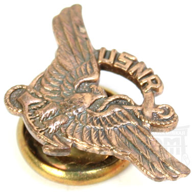 USNR EAGLE LAPEL PIN 