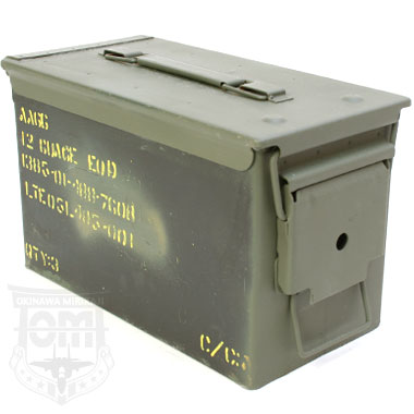 米軍スチール製 弾薬箱AMMO BOX/アンモ缶アーモ缶/米国海兵隊USMC - その他