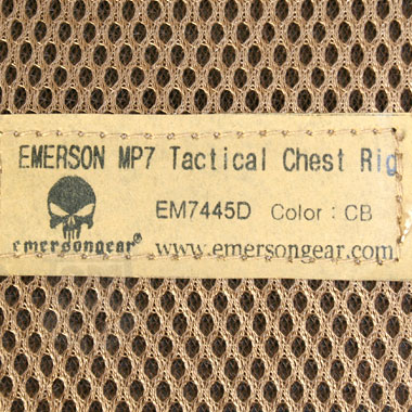 EMERSON MP7 TACTICAL CHEST RIG チェストリグ　3000円⇒1800円