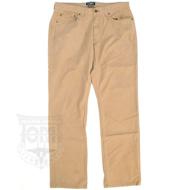 Chaps 5 pocket outlet twill pants