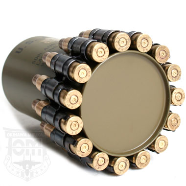 US ARMY 5.56mm空薬莢付ペン立て