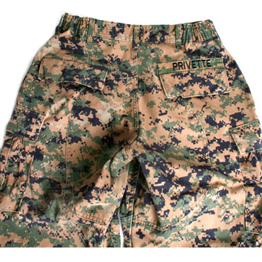 TROUSER WOODLAND MARPAT CAMOUFLAGE MCCUU インチサイズ