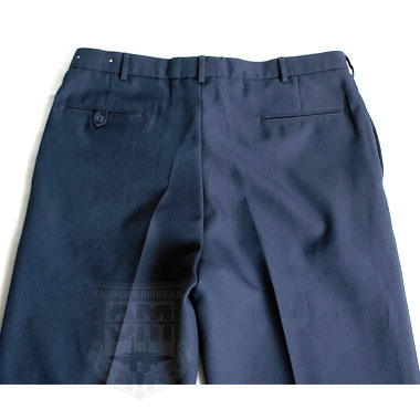 TROUSERS MANS SERVICE AIR FORCE BLUE 1625 ドレスパンツ