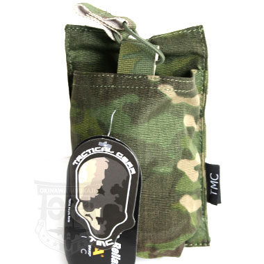 TMC 7.62mm DOUBLE MAG POUCH MULTICAM TROPICの商品詳細｜ミリタリー