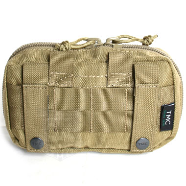 TMC MOLLE VELCRO UTILITY POUCH KHAKI