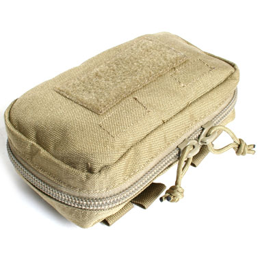 TMC MOLLE VELCRO UTILITY POUCH KHAKI