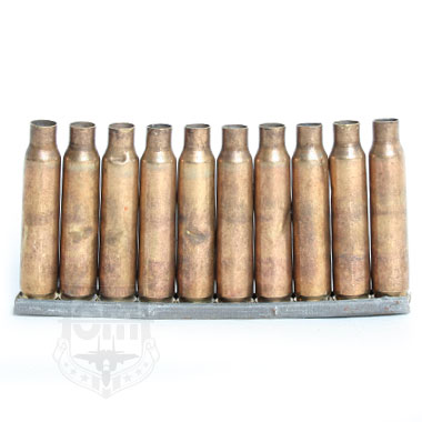 米軍放出品 軍用実物

5.56mm薬莢 10RD CLIP SET

5.56mm薬莢10発と装填クリップのセット。

※中古放出品の為、空薬莢に若干のヘコミや汚れ、黒ずみなどがございます。ご理解の上ご購入お願い致します。