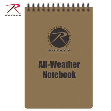 ROTHCO ロスコ

ALL WEATHER NOTEBOOK OD
防水ノート

ROTHCO社製の全天候型防水メモ帳。

防水紙が使用されております

【サイズ】
サイズ:約15.5cm×10cm
全48ページ

44800

※画像は濃いコヨーテカラーですが、実物はほぼODカラーに近い色味です。