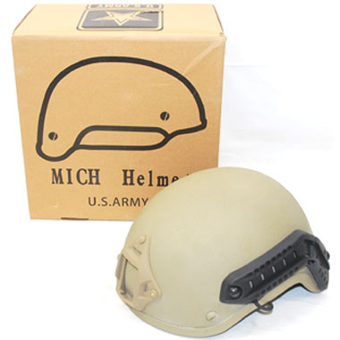 MICH 2001 Helmet with Ops-Core Type Mount  Tanの商品詳細｜ミリタリーショップなら米軍放出品の専門店の沖縄ミリカジ