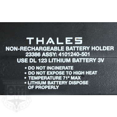 THALES NON-RECHARGEABLE BATTERY HOLDER バッテリーケース