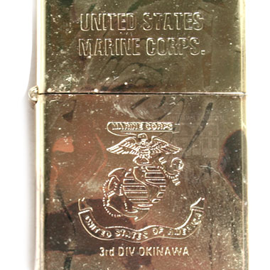 UNITED STATES MARINE CORPS オイルライターケース