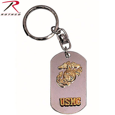 ROTHCO USMC DOG-TAG KEY CHAIN

ROTHCO社製の海兵隊ドックタグ型キーホルダー

タグにはUSMCの文字と記章が付いており、キーリングでバッグ等に取り付ける事が可能です。

【サイズ】
サイズ:約5×3cm

4782