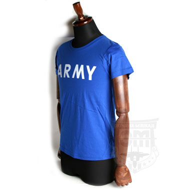 【特価】ARMY Tシャツ ロイヤルブルー