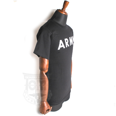 【特価】ARMY Tシャツ ブラック anvil