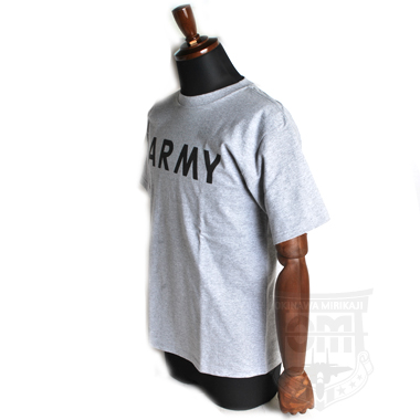 【特価】ARMY Tシャツ ヘザーグレー anvil