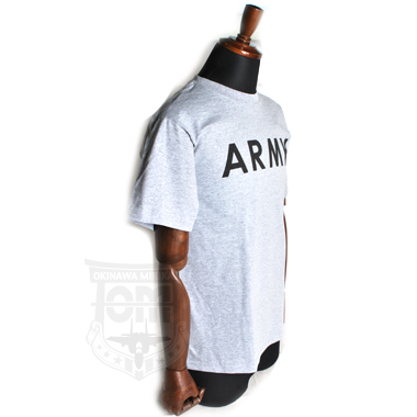 【特価】ARMY Tシャツ ヘザーグレー anvil