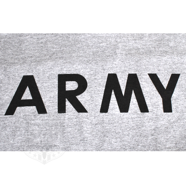 【特価】ARMY Tシャツ ヘザーグレー anvil